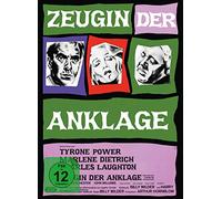 Marlene Dietrich;Charles Laughton - Zeugin der Anklage (Mediabook) [Blu-Ray] [Import]