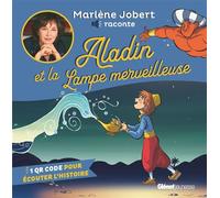 Marlène Jobert raconte Aladin et la lampe merveilleuse NE - Marlène Jobert - Glénat Jeunesse - cartonné - Contes et légendes jeunesse
