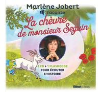 Marlène Jobert raconte La Chèvre de M. Seguin NE Livre CD - Marlène Jobert - Glénat Jeunesse - Livre CD - Contes et légendes jeunesse CD