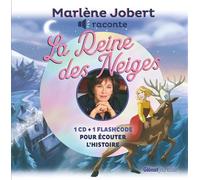 Marlène Jobert raconte la Reine des Neiges NE Livre CD - Marlène Jobert - Glénat Jeunesse - Livre CD - Contes et légendes jeunesse CD