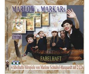 Marlene Schnabel Marquardt - FABELHAFT Kinder Krimi, Indianer, Fabelwesen Münchhausen Junior 4 Hörspiele mit Bilderbuch Booklet und Viel toller Musik Von Marlow MARKAR Auf 2 CDs [Import]