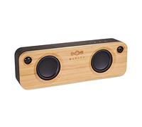 Marley Enceinte Bluetooth portable Get Together de House of Marley - Connexion sans fil, remplit la pièce, entrée auxiliaire 3,5 mm, 10 heures, flux depuis iPhone iPad Samsung & autres - Sig Black