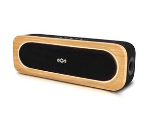 Marley House of Get Together 3 Enceinte Bluetooth Portable - Haut-Parleur sans Fil 30 W, 10h d'autonomie, 3 Modes EQ, avec AUX, LED, Auracast, Conception Durable, Noir