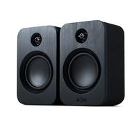 Marley House of Get Together Duo Enceintes Bibliothèque - Enceintes Bluetooth avec Entrée AUX, Compatibles Platine et Lecteur de Vinyles, Enceintes Actives Haute Définition, Conception Durable