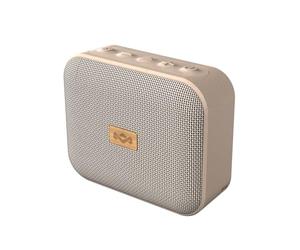 Marley House of Jammin Enceinte Bluetooth Portable - Mini Haut-Parleur sans Fil 14 h d’Autonomie, ÉtanchéITÉ IPX5, Micro IntéGRÉ - Audio Compact, Design Durable, Crème