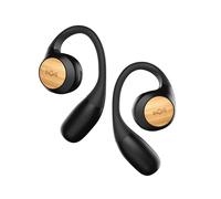 Marley House of Liberate Casque à Oreille Ouverte - Écouteurs Bluetooth Ouverts avec Micro Intégré, 20 H d'Autonomie, Boîtier de Charge USB-C, Matériaux Durables, Noir