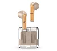 Marley House of Zion Écouteurs Bluetooth sans Fil Intra - Crème | avec Microphone Intégré, 16h d'Autonomie, Intra-Auriculaires, Boîtier USB-C, Matériaux Durables