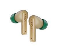 Marley Little Bird Écouteurs Bluetooth sans Fil - Écouteurs IPX4 avec Microphone, 24h d'Autonomie, Écouteurs Intra-Auriculaires, Boîtier USB-C Recharge Rapide, Matériaux Durables, Crème