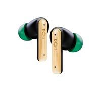 Marley Little Bird Écouteurs Bluetooth sans Fil - Écouteurs IPX4 avec Microphone, 24h d'Autonomie, Écouteurs Intra-Auriculaires, Boîtier USB-C Recharge Rapide, Matériaux Durables, Noir