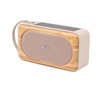 Marley Roots Solaire Enceinte Bluetooth - Petite Enceinte Bluetooth Portable pour Voyage & Exterieur, Waterproof IP67, 14h De Musique - Haut Parleur sans Fil pour Smartphone, Crème