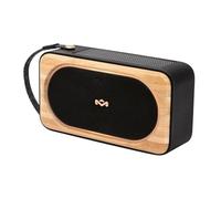 Marley Roots Solaire Enceinte Bluetooth - Petite Enceinte Bluetooth Portable pour Voyage & Exterieur, Waterproof IP67, 14h De Musique - Haut Parleur sans Fil pour Smartphone, Noir