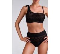 Marlies Dekkers Dolce Vita Black And Sand Briefs Taille: XL | Bikinis Outlet | Femme | Le Noir