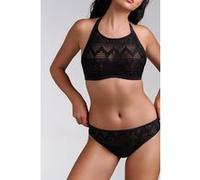Marlies Dekkers Dolce Vita Black And Sand Push Up Bikini Top Taille: 85B | Bikinis Outlet | Femme | Le Noir