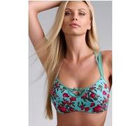 Marlies Dekkers Forbidden Fruit Pomegranate Print Plunge Balcony Bra Taille: 75E | Bikinis Outlet | Femme