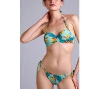 Marlies Dekkers Hula Haka Aqua Sky Tanga Briefs Taille: L | Bikinis Outlet | Femme | Cyan