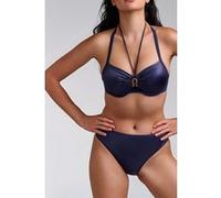 Marlies Dekkers Jet Set Majestic Blue Push Up Bikini Top Taille: 75E | Bikinis Outlet | Femme | Bleu