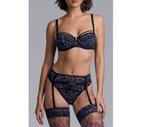 Marlies Dekkers Peekaboo Black Purple Leopard Briefs Taille: L | Culottes Outlet | Femme | Le Noir