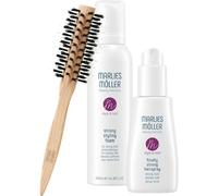 Marlies-Moeller Beauty-Haircare Style-HoldCoffret cadeau Mousse coiffante forte 200 ml + Finally Strong Hairspray 125 ml + Medium Round Styling Brush 1 Pc. 1 Stk.