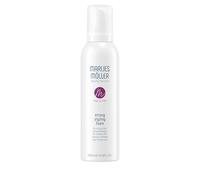 Marlies Möller Style & Hold Strong Styling Foam - Mousse coiffante au chitosan pour une fixation forte et plus de volume - Mousse sans alcool pour longue durée - Made in Switzerland - 200 ml