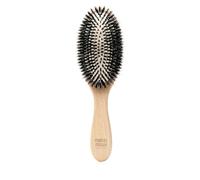 Marlies Möller Travel Allround Hair Brush - Brosse à cheveux quotidienne pour les voyages - Avec poils de sanglier - Nettoie chaque cheveu individuellement - Pour tous les types de cheveux