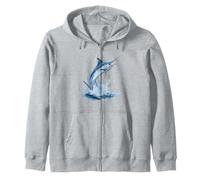 Marlin Bleu, pêche au Gros gibier, Poisson pêcheur Sweat à Capuche
