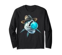 Marlin Fish Chapeau Fedora Bubble Gum Ocean Pêcheur Manche Longue
