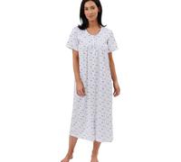 Marlon Anna Chemise De Nuit, Bleu (Blue 001), 38 (Taille Fabricant: 8/10) Femme