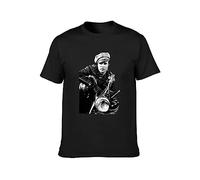 Marlon Brando Wild One Motorbike Biker Unisex Tee Shirt Men's Black T-Shirt L