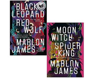 Marlon James Dark Star Trilogy Collection Coffret de 2 livres (Léopard noir, loup rouge, Moon Witch Spider King)