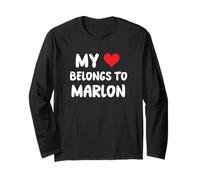 Marlon - Mon cœur Appartient à Marlon - l'amour Manche Longue