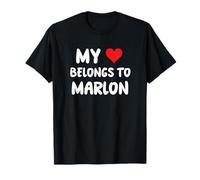Marlon - Mon cœur appartient à Marlon - L'amour T-Shirt