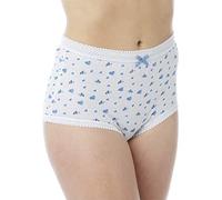 Marlon Sofia Culotte Taille Haute Femme Lot de 3, Multicolore (Impression (Fond Blanc), 26 (Taille Fabricant : 24/26)
