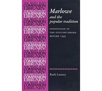 Marlowe And The Popular Tradition
