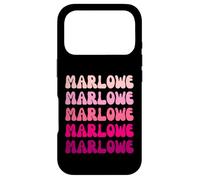 Marlowe Retro Stack Design Coque pour iPhone 17 Pro