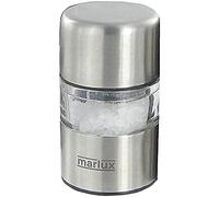 MARLUX Moulins à épices, Acier Inoxydable, Translucide, 3 x 3 x 5,5 cm