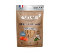 MARLY & DAN-Friandises pour chien barres à mâcher peau et pelage Marly & Dan - 80 g