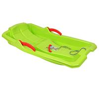 MARMAT Bobschluten Bob Rodel Patins à neige Levier de frein Corde de traction pour enfants Neige Hiver (Vert)