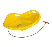 MARMAT SHELL Luge large avec poignées et corde de traction Jaune