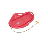 MARMAT SHELL Luge large avec poignées et corde de traction Rouge pastel