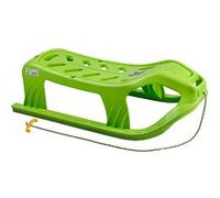 Luge GENERIQUE MARMAT SNOW STAR Traîneau luge haute pour bébé et enfant Vert Sans dossier