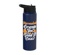 Marmelade Orange You Glad It Exists Marmelade Stainless Steel Insulated Water Bottle