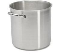 De Buyer Marmite 3507.24, Acier inox AISI 304, 24 cm, 10 L, fond sandwich