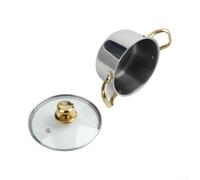 Marmite 28cm Antiadhésive pour Nid d'Abeille Revêtement Marmite(20 Cm) | pour surface pour nid d'abeille , antiadhésif naturel, acier 201 , pour idéal mijotage quotidien