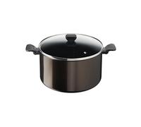 Marmite 30 cm avec couvercle Easy Cook & Clean - - Noir - Aluminium