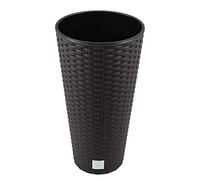 Marmite 64 litres avec insert 40 x 40 x 76,3 cm en couleur ocre foncé