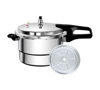 Marmite À Autocuiseur - Poêle De Cuisson En Acier De 7 L, Système De Base Chauffante Uniforme | Cuiseur À Vapeur De Riz Multifonction, Cuiseur À Viande Pour Soupe, Cuisinière Électrique À Induction, A
