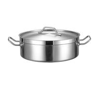 Marmite à fond composite en acier inoxydable Pot à soupe à trois saveurs pour bœuf et mouton