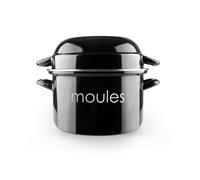 Marmite A Moules Negra 22 Cm