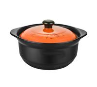 Marmite à ragoût lent en céramique, marmite for cuisinière gaz, adaptée au de légumes et soupes, soupe domestique(2.8 Litres)