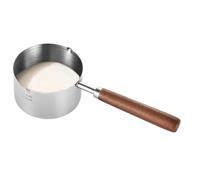 Marmite à soupe en acier inoxydable - Batterie de cuisine | Poêle à sauce multifonction, casserole à sauce antiadhésive avec poignée ergonomique pour le lait à soupe, design à poignée unique qui